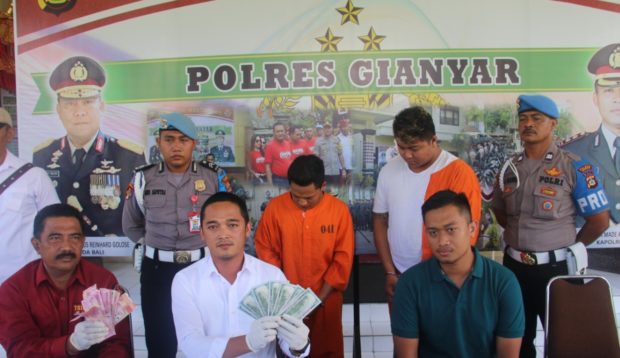Polisi Tindak Karyawan Money Changer Nakal di Ubud