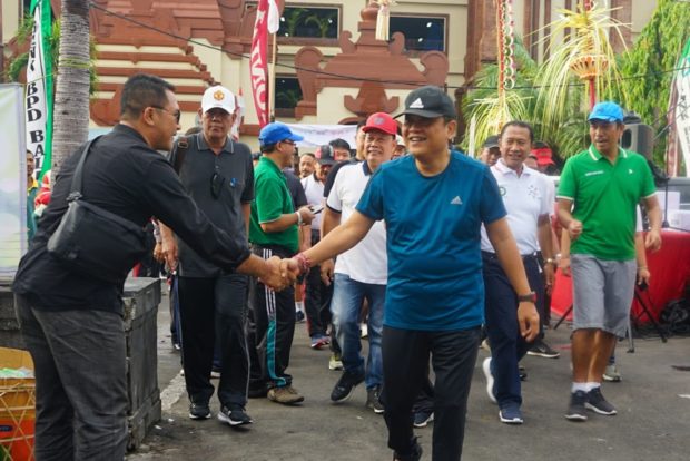 Ribuan Masyarakat Ikuti Wonderfood Culinary Fun Walk Serangkaian Hut Kota Denpasar ke-232