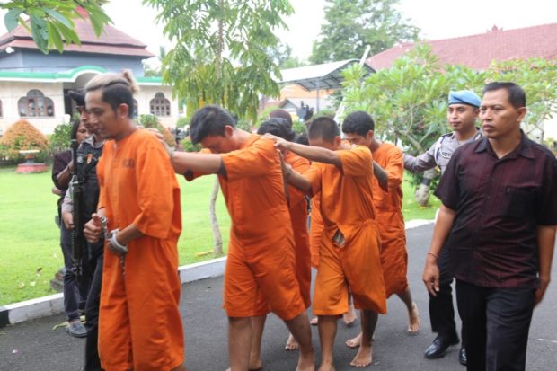 Operasi Antik 2020, Polres Bangli Amankan 6 Pelaku Narkoba