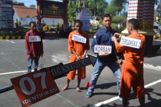 Polres Badung Gelar Rekonstruksi Kasus Penganiayaan yang Mengakibatkan Korban Noval Meninggal Dunia